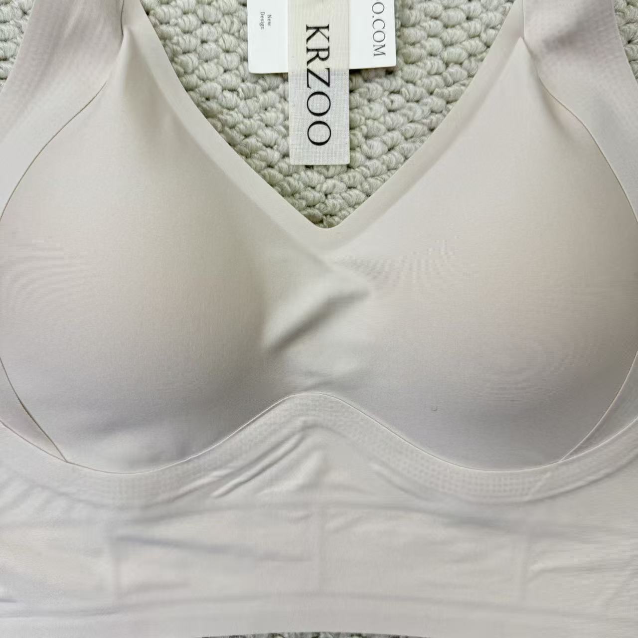 Silent Invisible Satin Bra