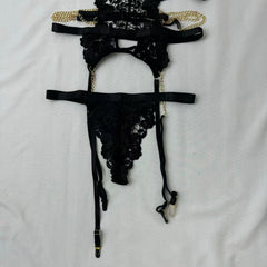 Lace open-chain set