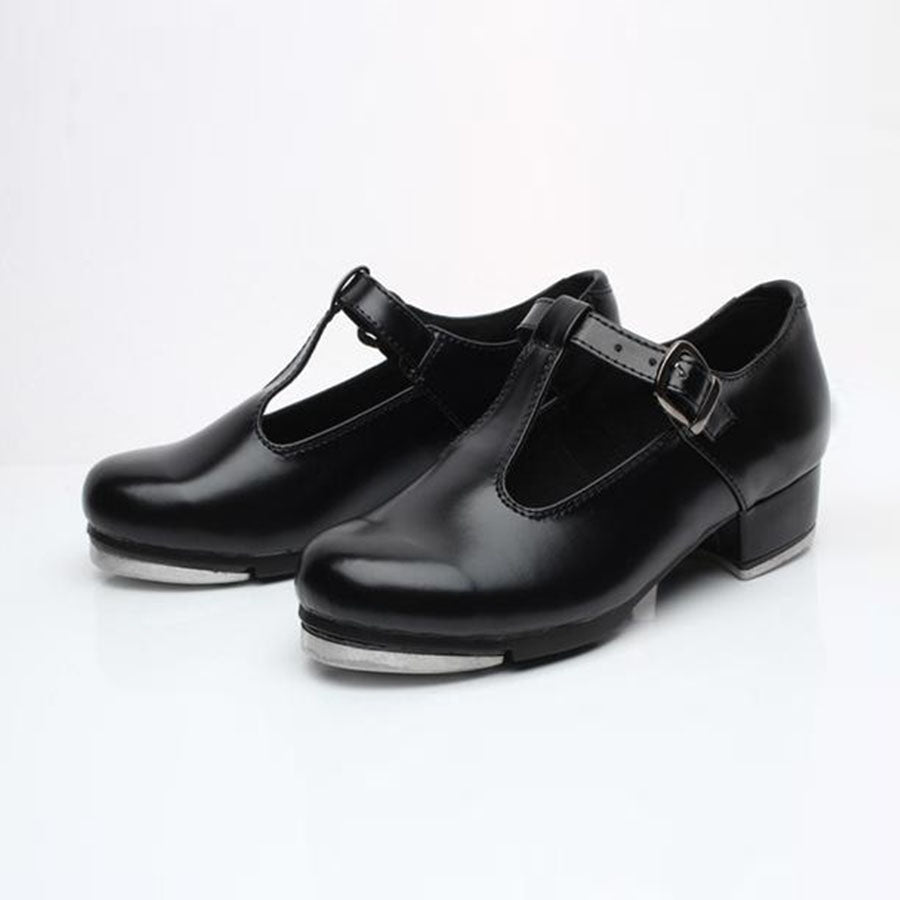 Women's Black 3cm Heel Tap Shoes Dance Shoes