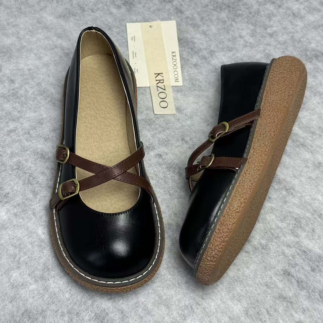 Heeled shoes with thick soles