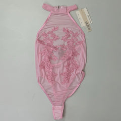 Water-soluble flower one-piece dress