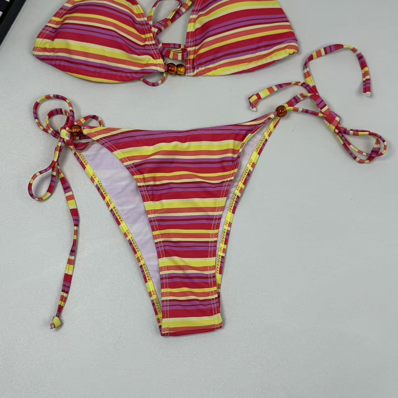Three-piece striped sling set