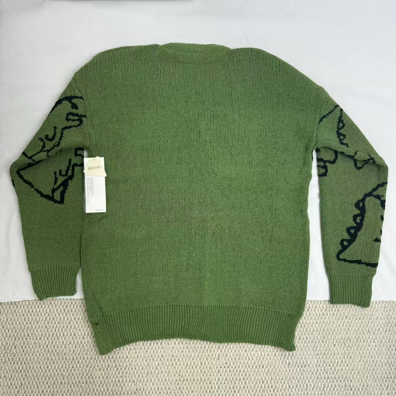 Street Cartoon Cardigan Sweater