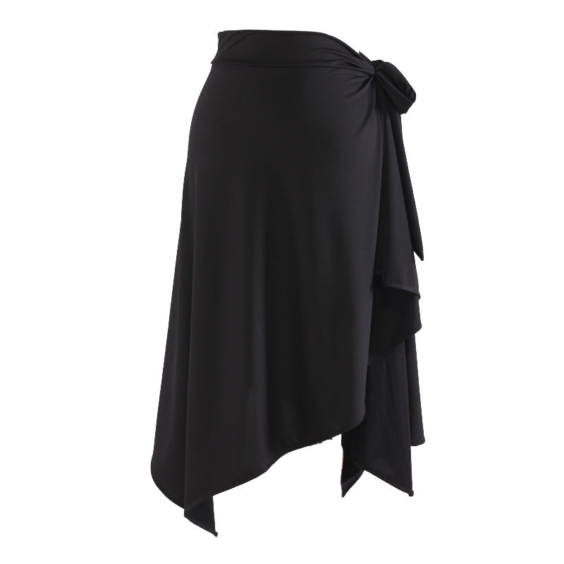 Women's Milk Silk Latin Dance Srt Training Performance Wear