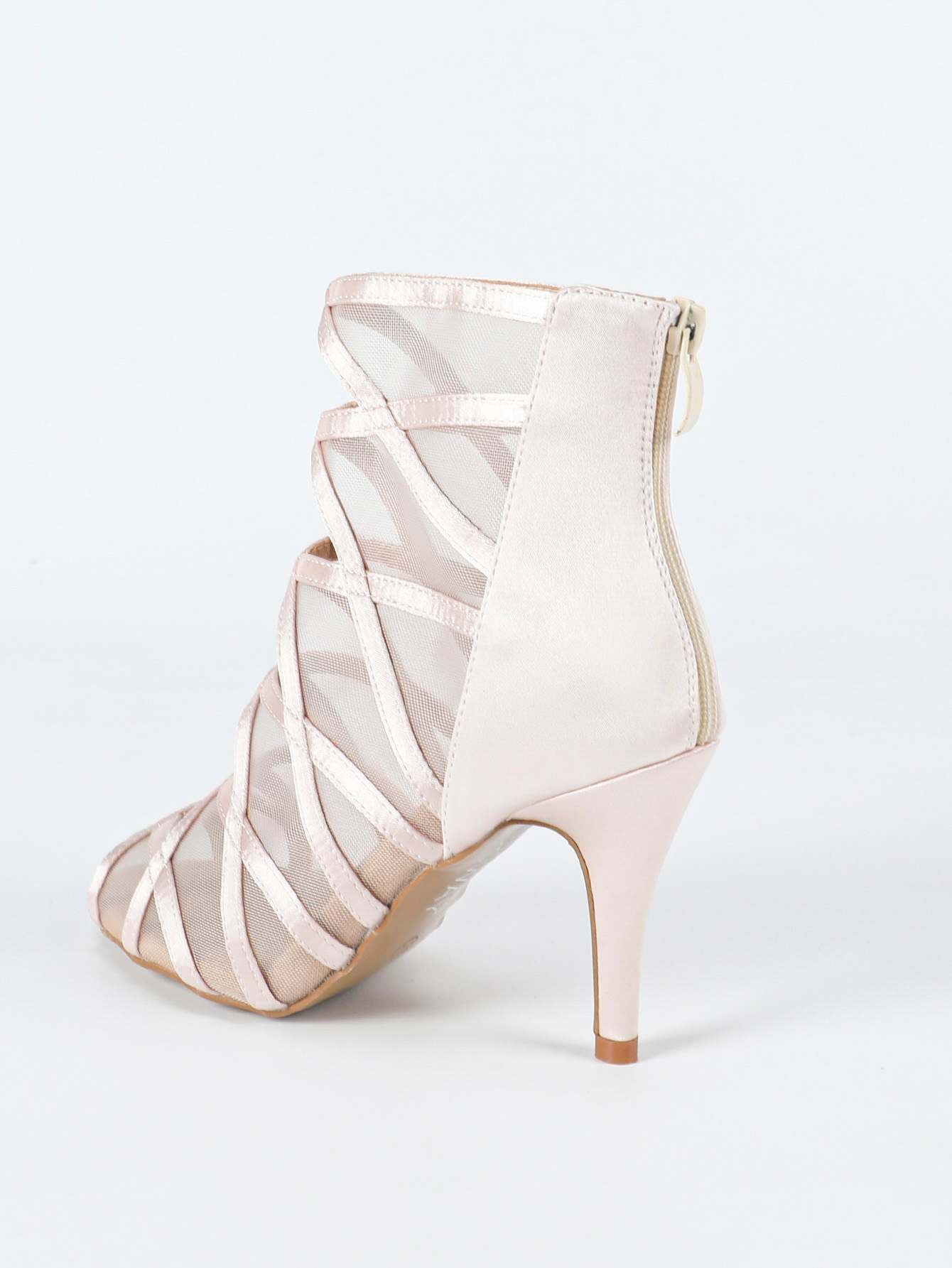 Women's Rubber Sole Customized Heel Heels Dance Boots JazSalsa Dancing Shoes