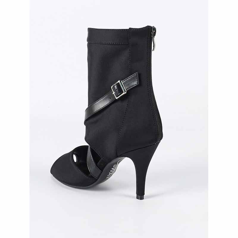 Women's Stretch Cloth Customized Heel Rubber Sole Heels Dance Boots JazDancing Shoes