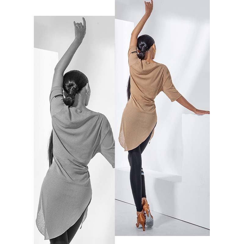 Women's Loose Dance Tops Professional Training Clothes