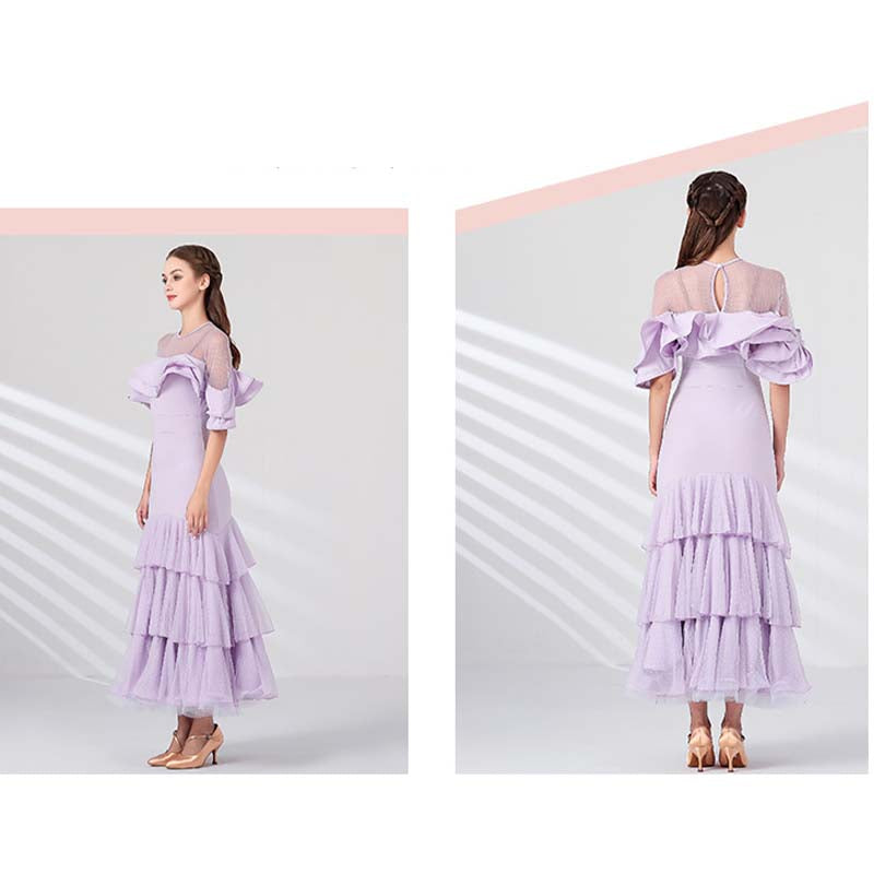 Women's Modern Dance Performance Dress WaltBallroom Dance Dress