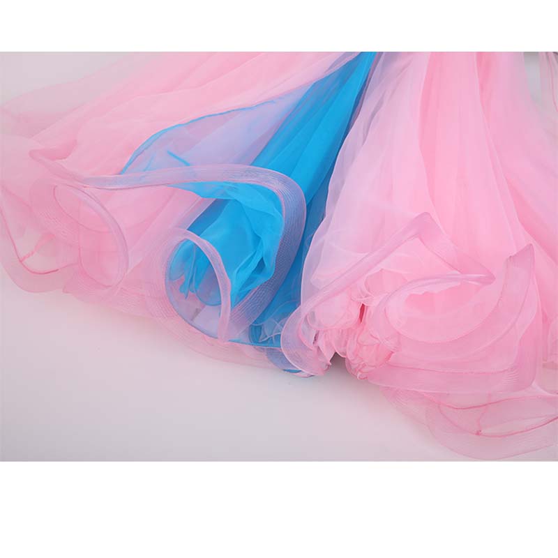 Women's Rhinestone Splicing Modern Dress Ballroom Dress Performance Swing Dress Competition Wear