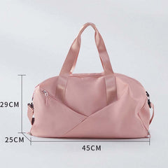 Dance Bag Handheld Wet And Dry Separation Large Capacity Dance Practice Clothes Storage Bag