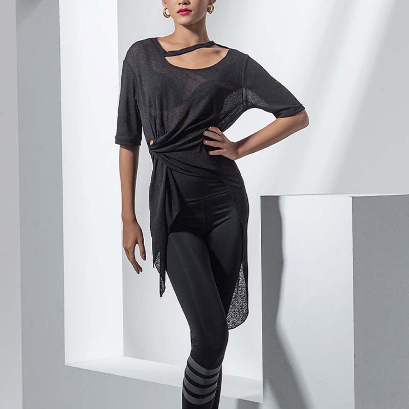 Women's Loose Dance Tops Professional Training Clothes