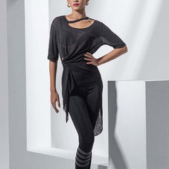 Women's Loose Dance Tops Professional Training Clothes