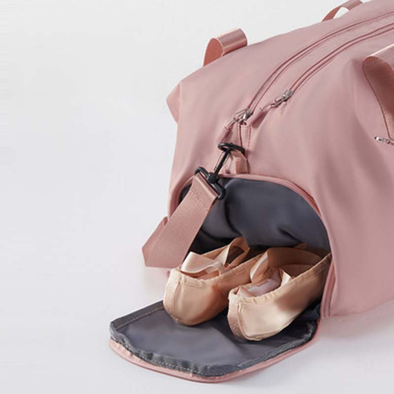 Dance Bag Handheld Wet And Dry Separation Large Capacity Dance Practice Clothes Storage Bag