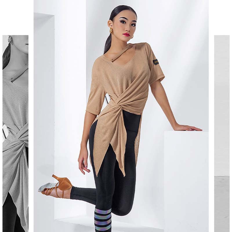 Women's Loose Dance Tops Professional Training Clothes