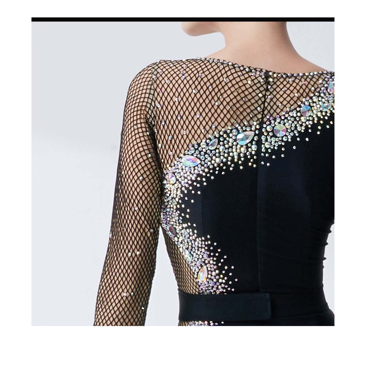 YUN Customisable-Women's DiamonBallroom Dancewear Modern Cotillion WaltDance Dress