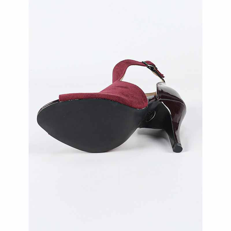 Women's PU Suede Customized Heel Rubber Sole Dance Boots Dance Shoes