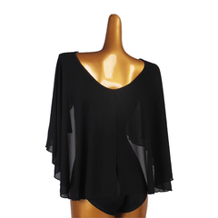 Women's V-neck Latin Dance Tops Ballroom Dance Wear