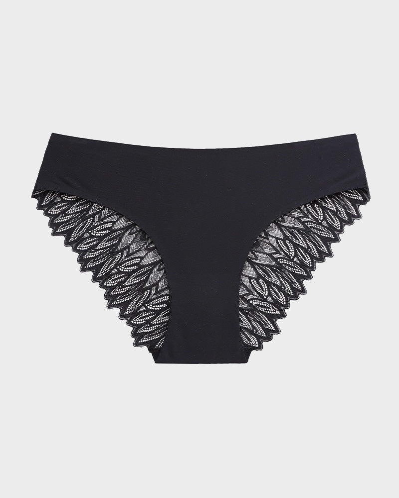Lace No Show Seamless Cheeky Panty (3 Pack)