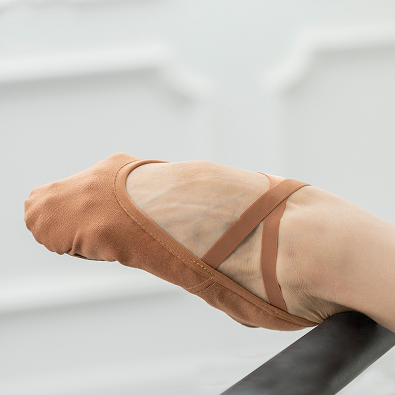 Women's Spandex Split-Sole Ballet Shoes