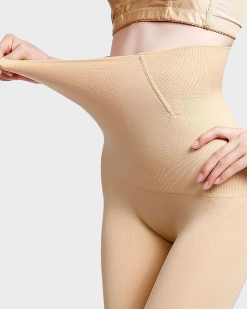 Comfort Seamless High-Waist Mid-Thigh Shaping Shorts