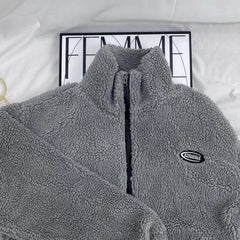 Loose Fleece Cotton Jacket