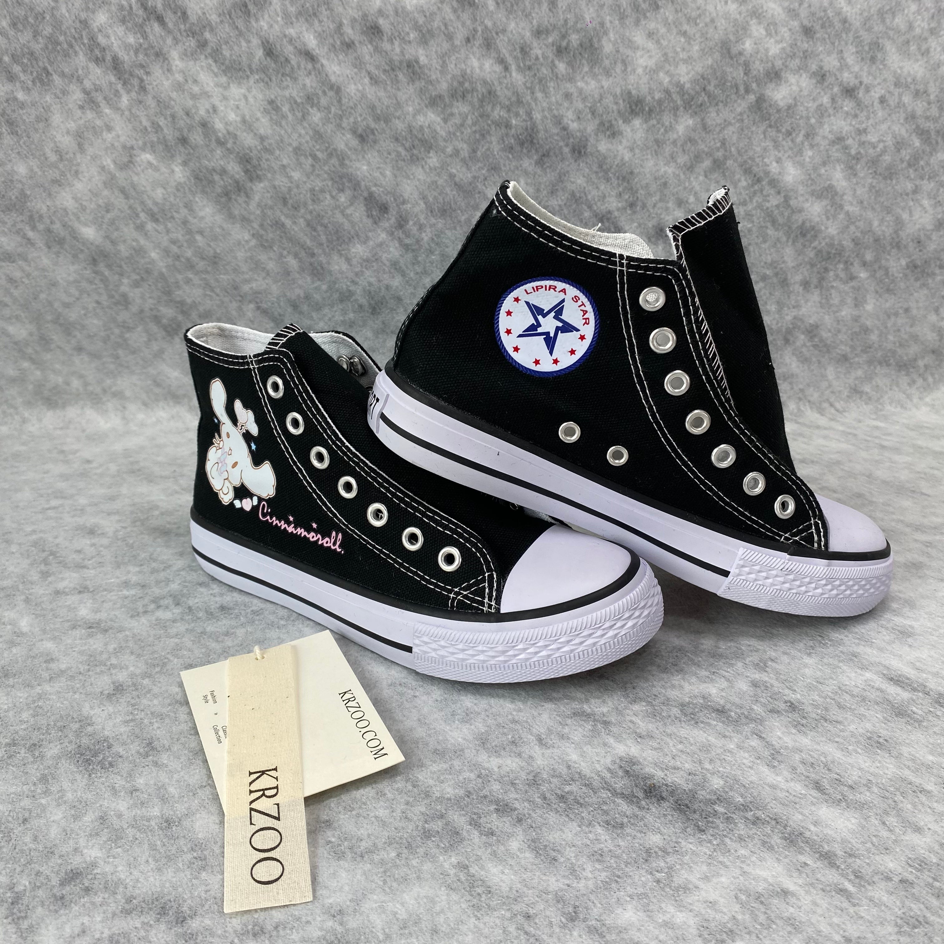 Cute cartoon casual sneakers