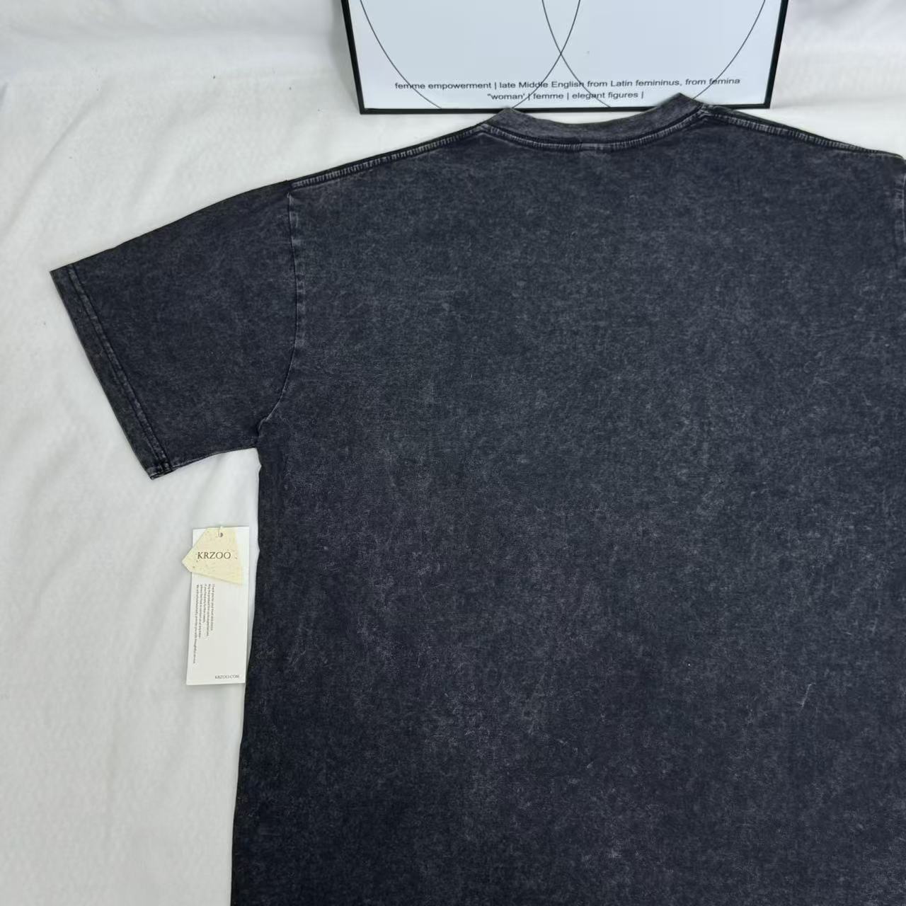 Printed Vintage-Wash Short-Sleeve T-Shirt