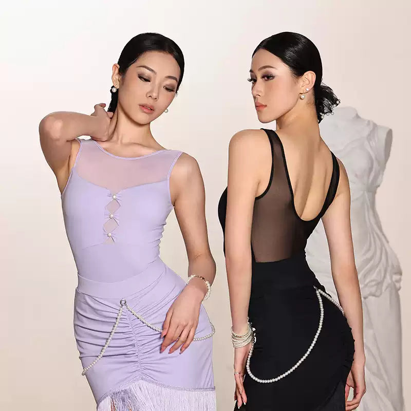 Women's Dance Tops Bodysuit LeotarPractice Dance Wear