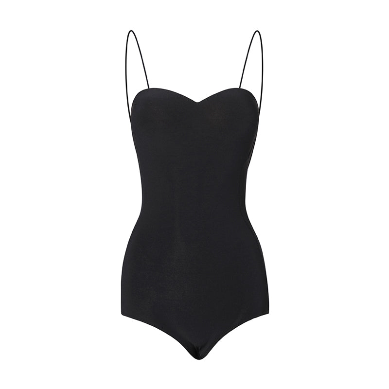 Girls Silk Milk Spaghetti Strap Latin Dance Bodysuit Dance Wear
