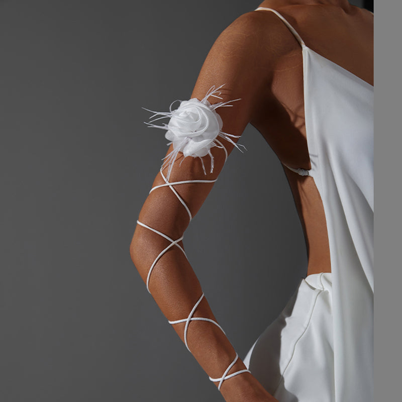 Women's Latin Dance Flower Accessories