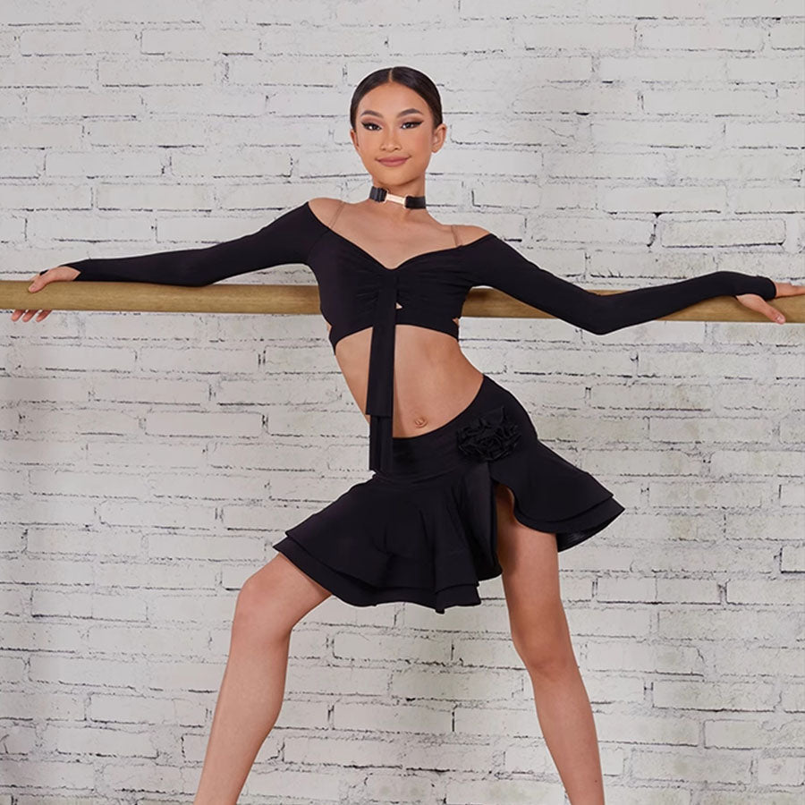 Girls Swing Srts Practice Dancewear