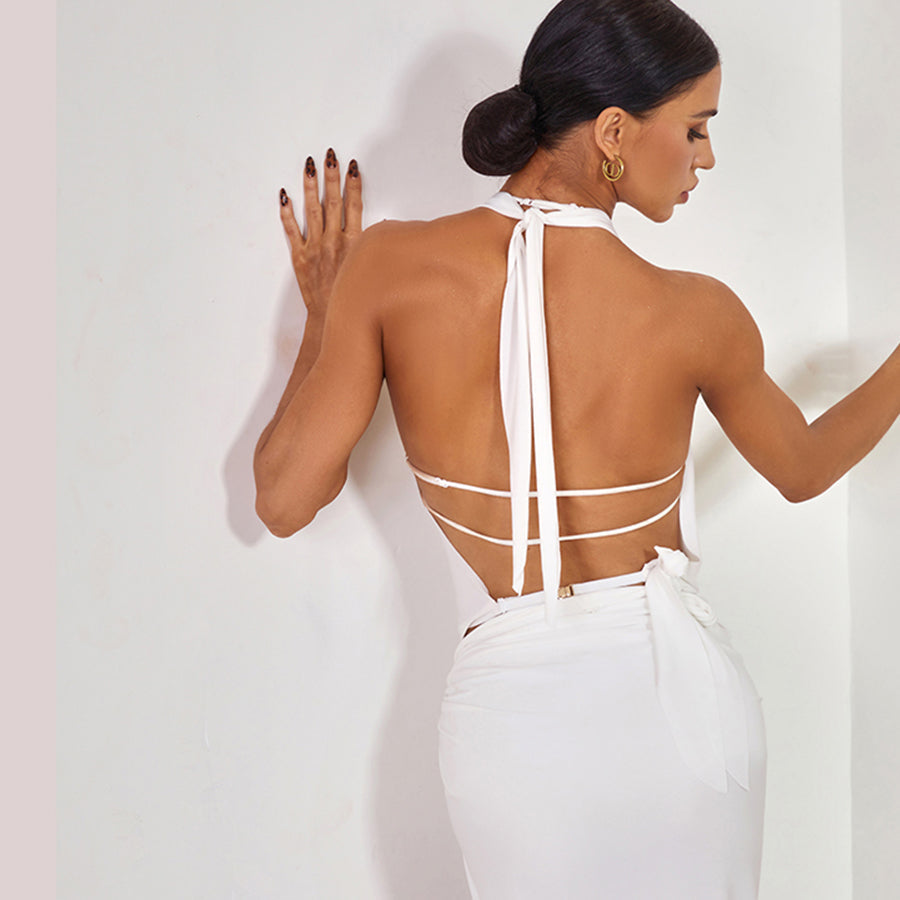 Women's Milk Silk Sleeveless Latin Tops Practice Tops Latin DanceWear
