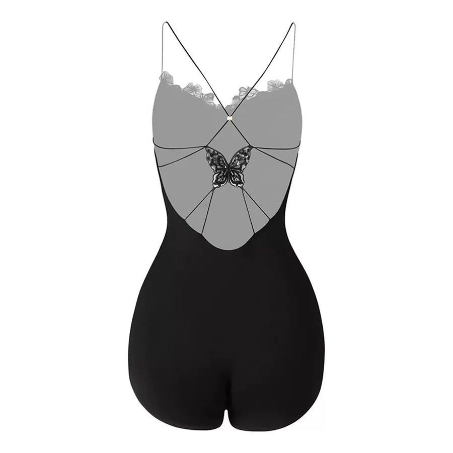 Women's Backless Dance Tops Bodysuit LeotarPractice DanceWear