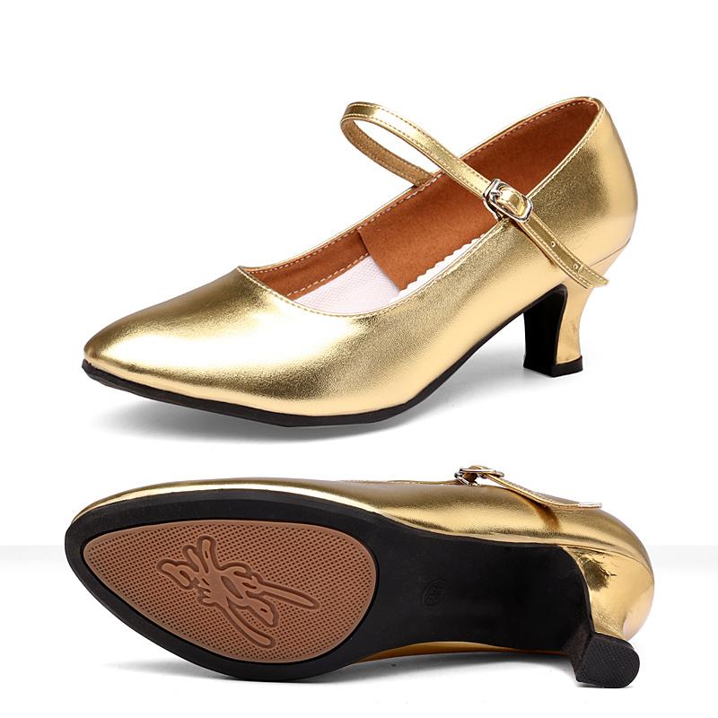 Women's Leatherette 5.5cm Heels Modern With Buckle Ballroom Dance Shoes Modern Shoes