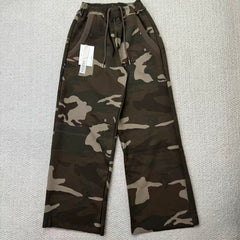 Straight-leg loose-fitting sports leggings