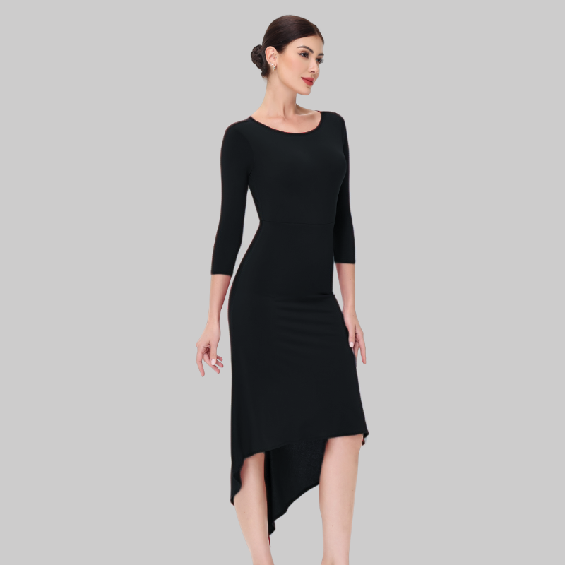 Customisable-Women's Red Dance Wear Dance Dress Performance Wear