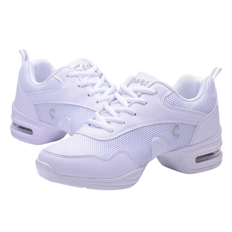 Women's Mesh JazShoes Lace-up Dance Sneakers