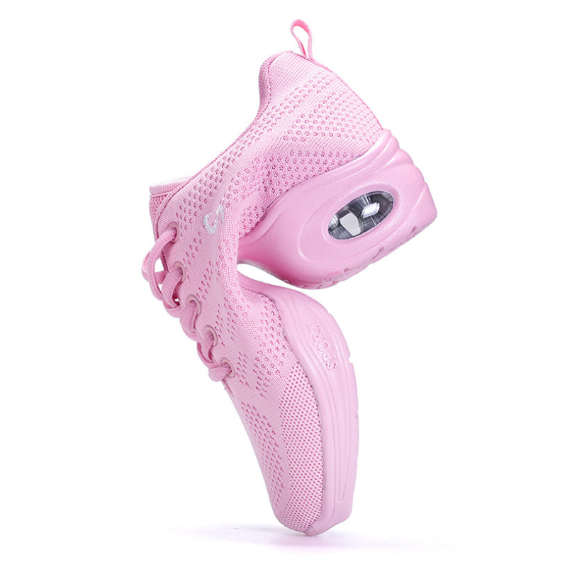 Women's Mesh JazShoes Lace-up Dance Sneakers