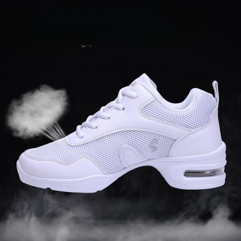 Women's Mesh JazShoes Lace-up Dance Sneakers