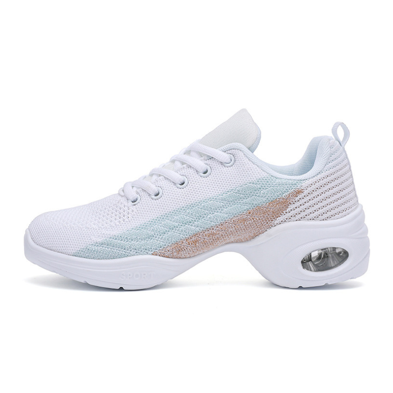Women's Mesh JazShoes Lace-up Dance Sneakers
