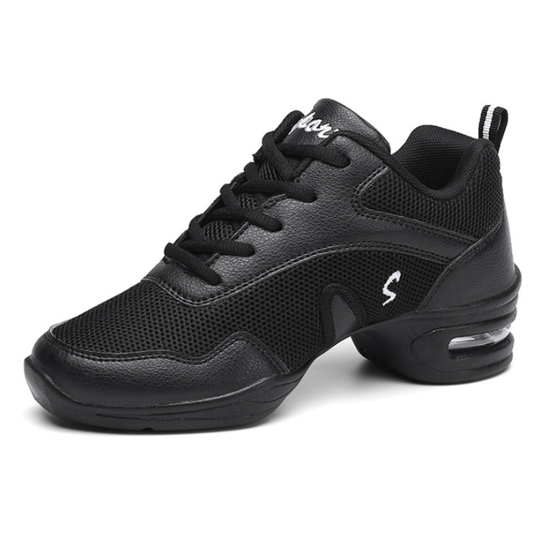 Women's Mesh JazShoes Lace-up Dance Sneakers