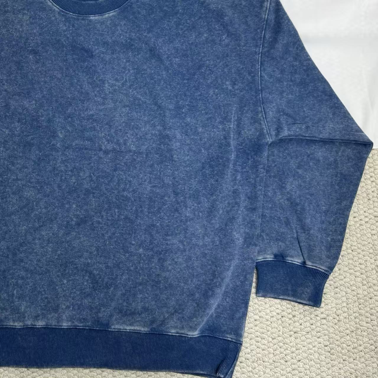 Batik Washed Distressed Vintage Sweatshirt
