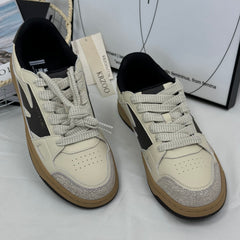 Breathable soft-soled skateboard sneakers
