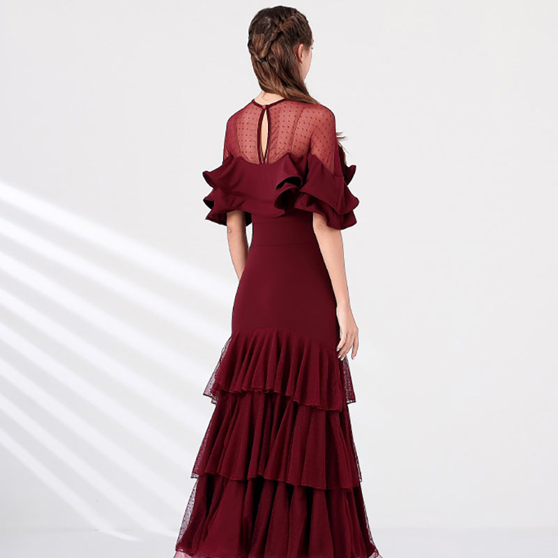 Women's Modern Dance Performance Dress WaltBallroom Dance Dress
