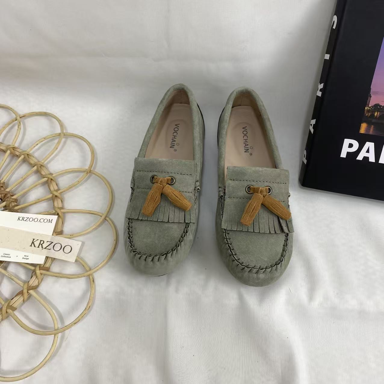 Casual Tassel Flat Loafers