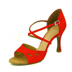 Women's Satin 9cm Ballroom Dance Shoes/Latin Shoes