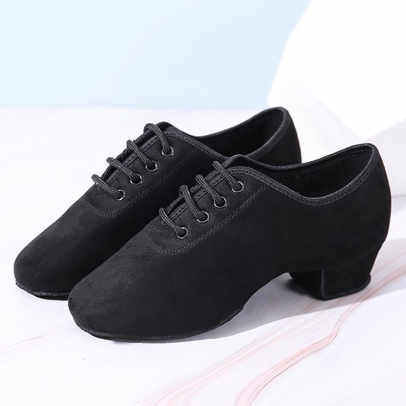 Women's Suede 3.5cm Heel Teaching & Practice Shoes Ballroom Dance Shoes