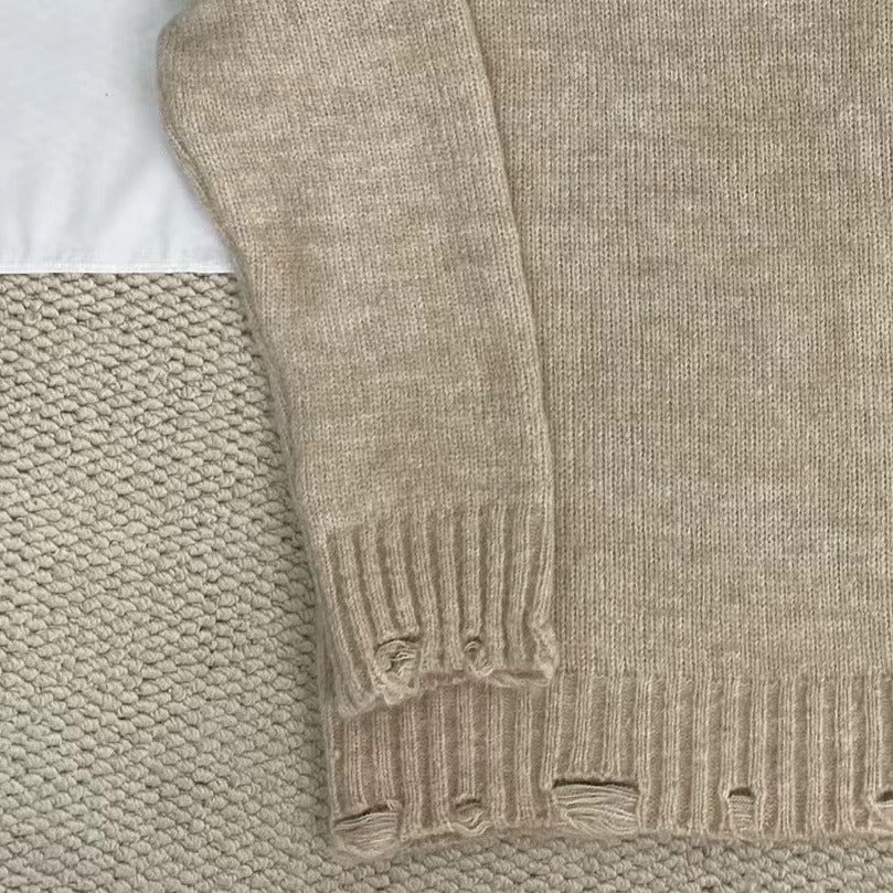Embroidered Soft And Cozy Sweater