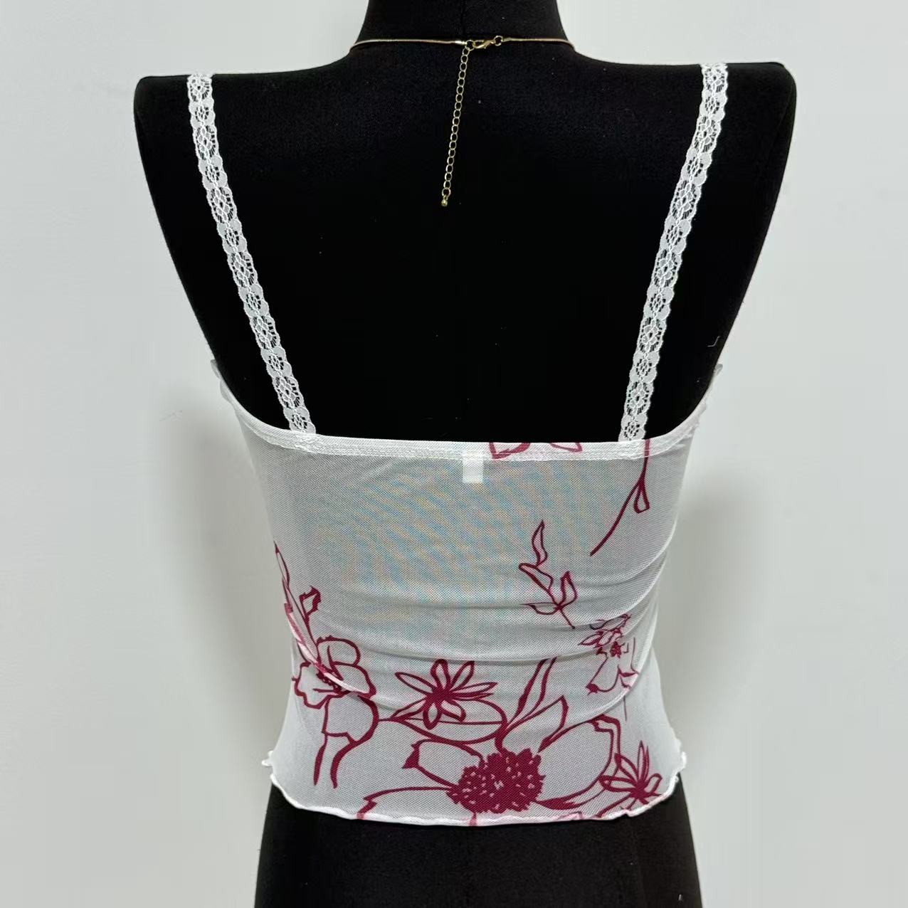 Cropped Lace Undershirt