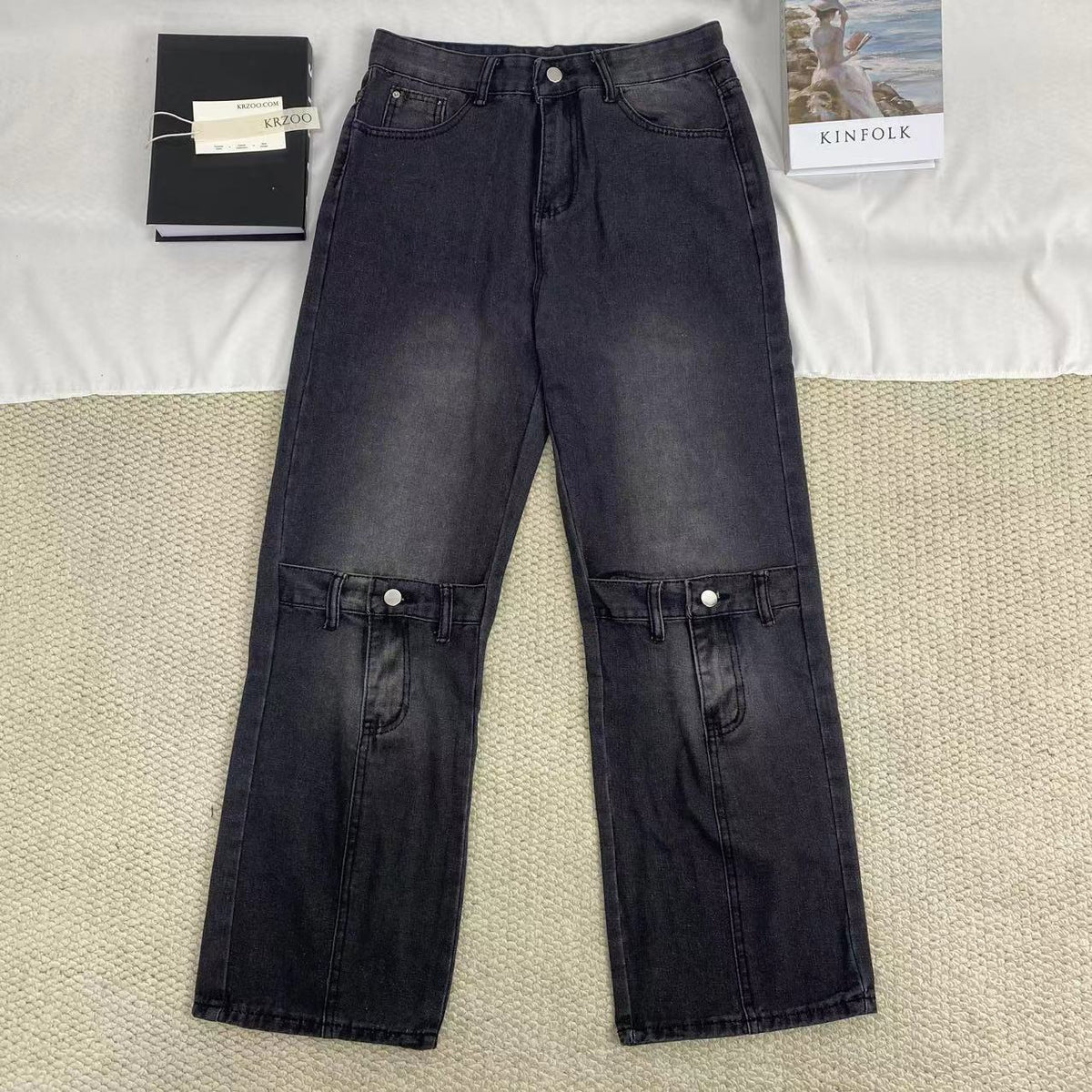 Niche Vintage Flared Jeans